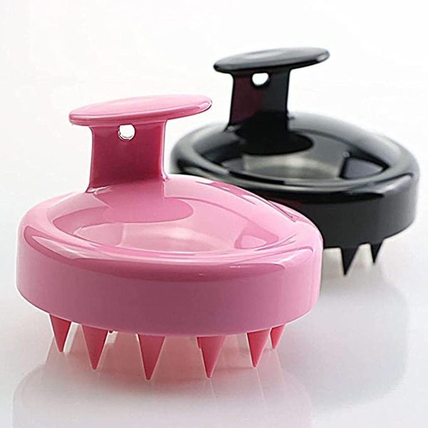 Silicone Shampoo Brush Clean The Scalp